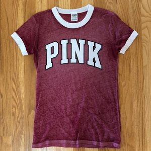 Pink Logo T